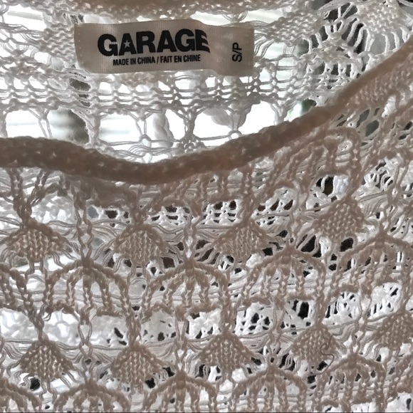 Crochet Knit Boho Top - Picture 4 of 5